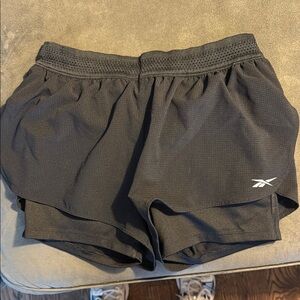 Reebok Women's Black Running Shorts